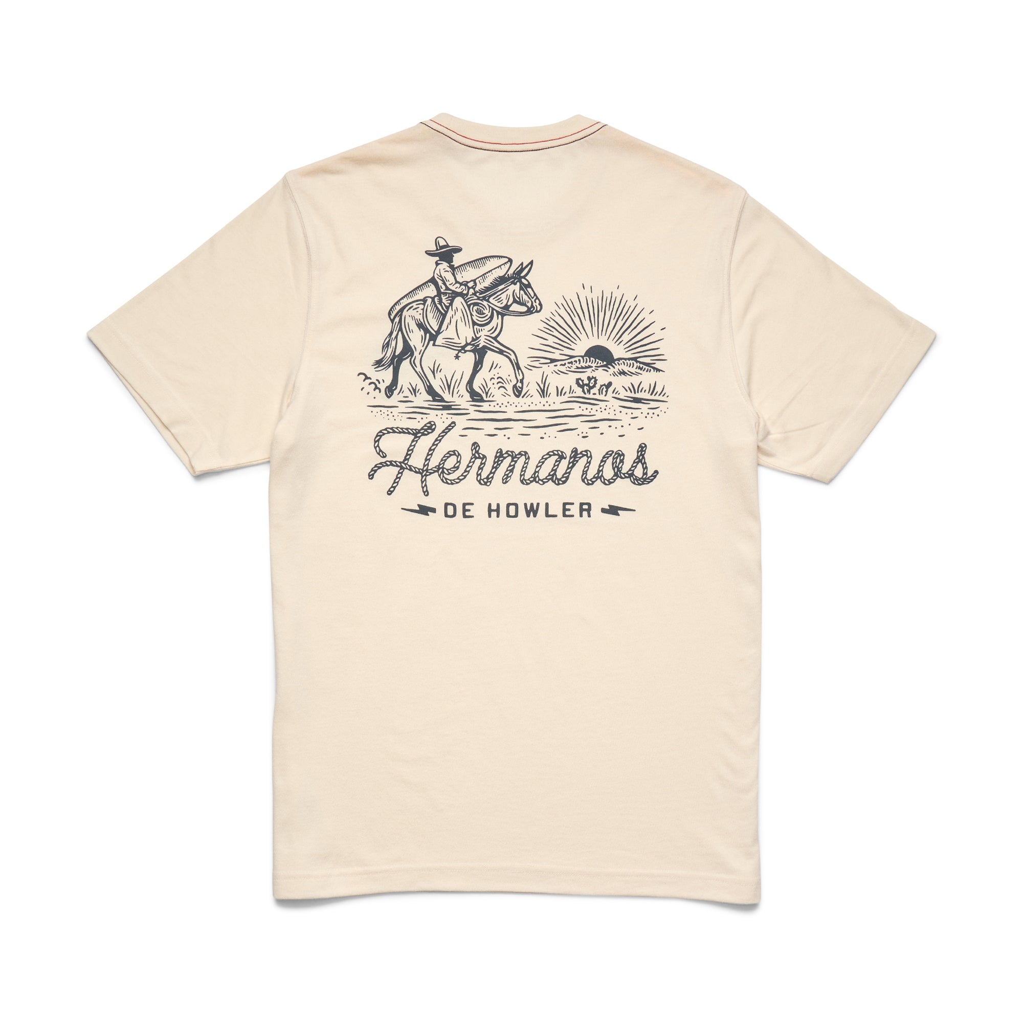 Sunset Rider T-Shirt- Natural